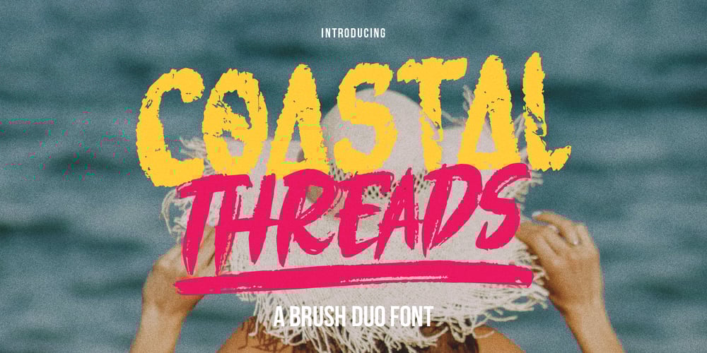Coastal Threads font