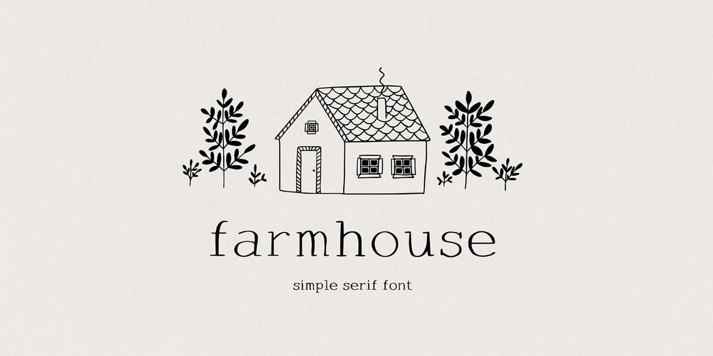 Farmhouse Serif font