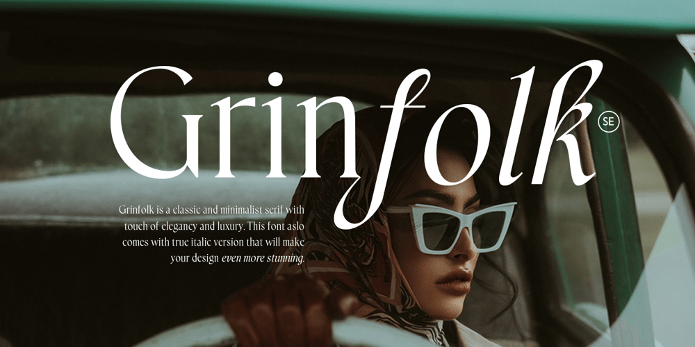 Grinfolk font