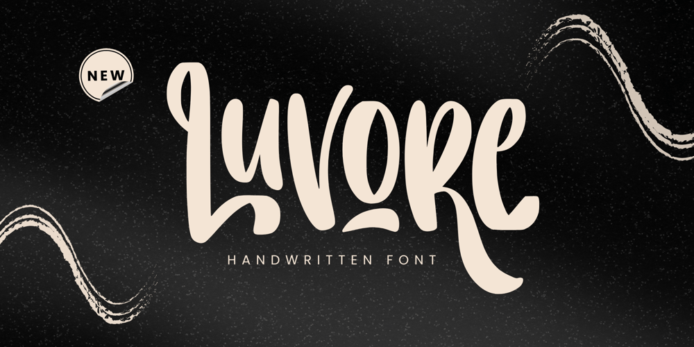 Luvore font