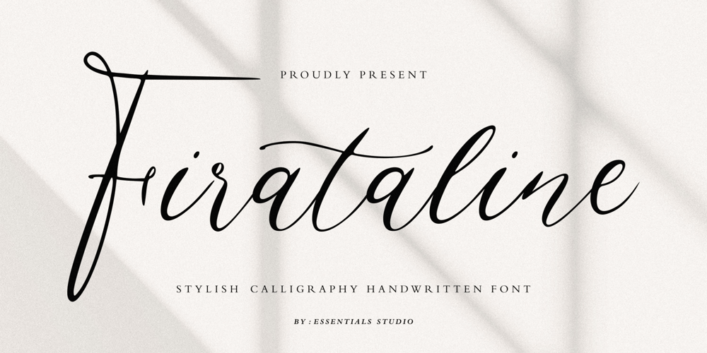 Firataline font