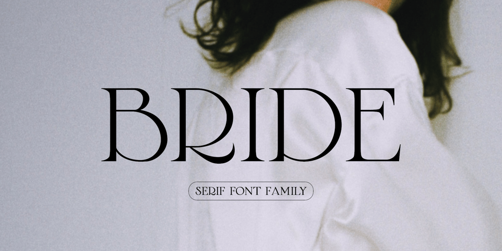 Bride Serif font