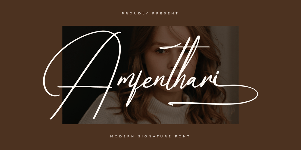 Amfenthari font