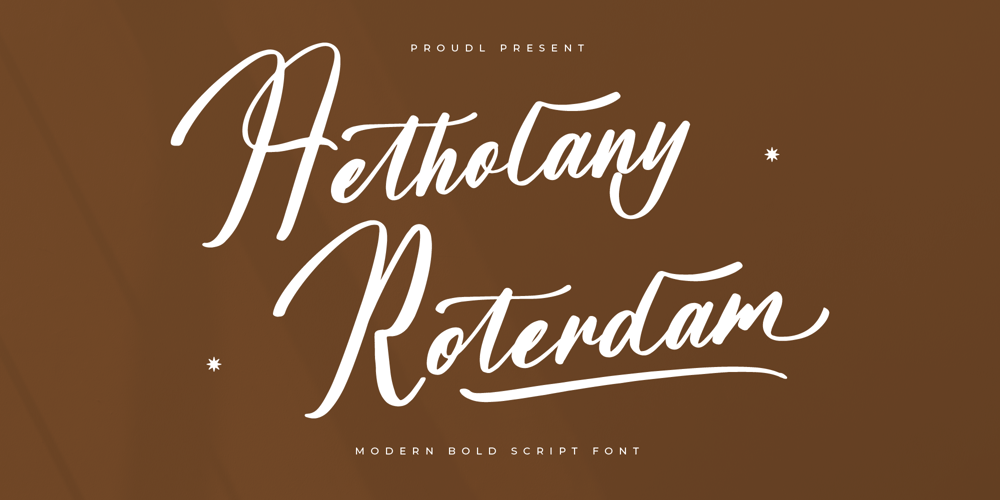 Aetholany Roterdam font