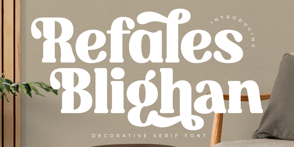 Refales Blighan font