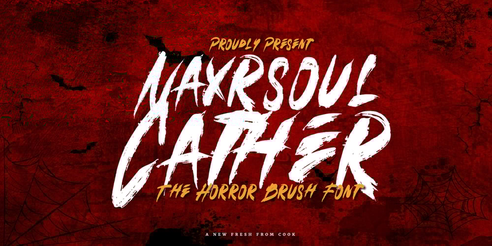 Naxrsoul Cather font