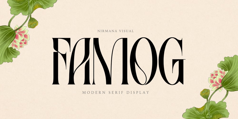 Famog font