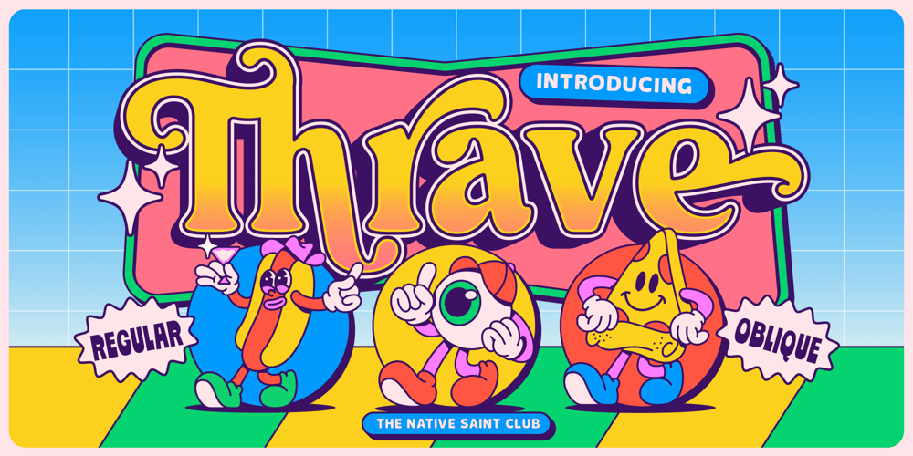 Thrave font
