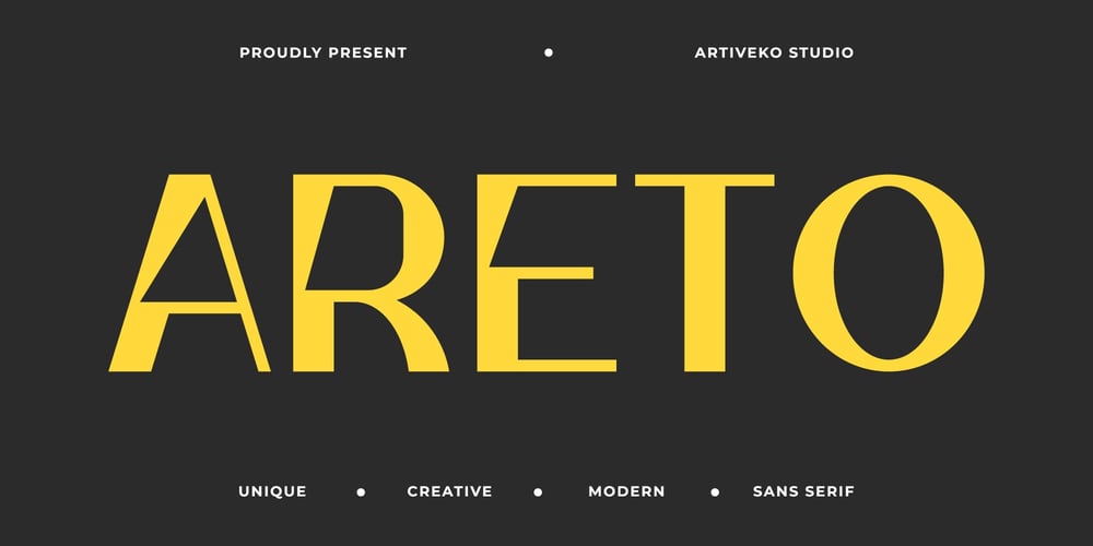 Areto font