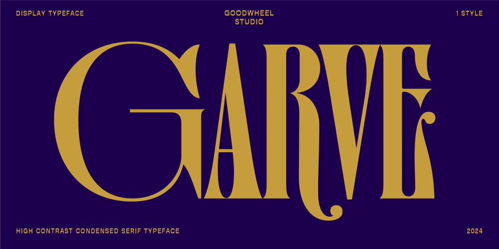GW Garve font