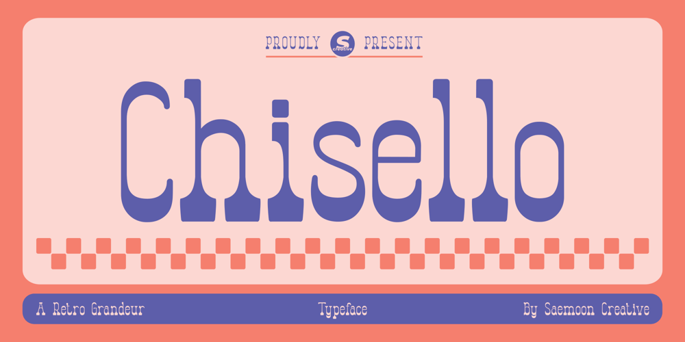 Chisello font