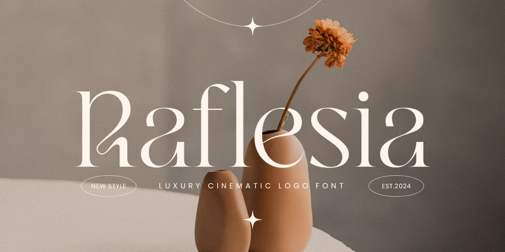 Raflesia SS font