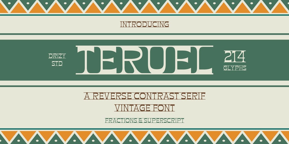 Teruel font