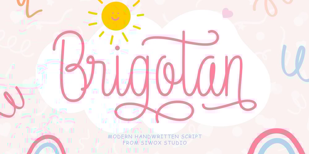 Brigotan font