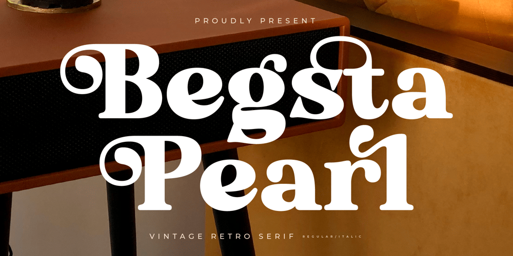 Begsta Pearl font