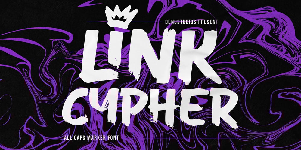 Link Cypher font