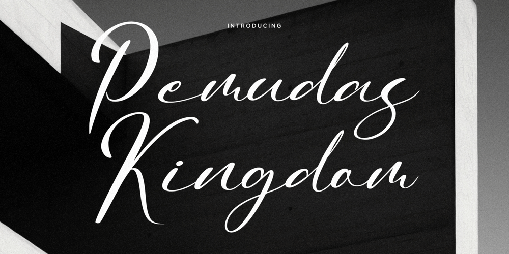 Pemudas Kingdom font