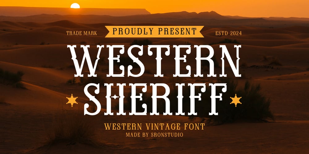 Western Sheriff font