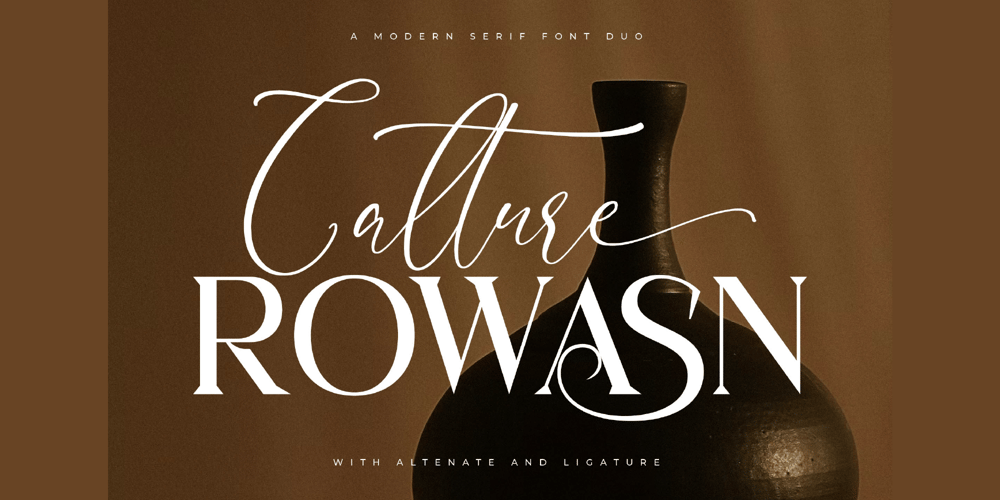Calture Rowasn Script font