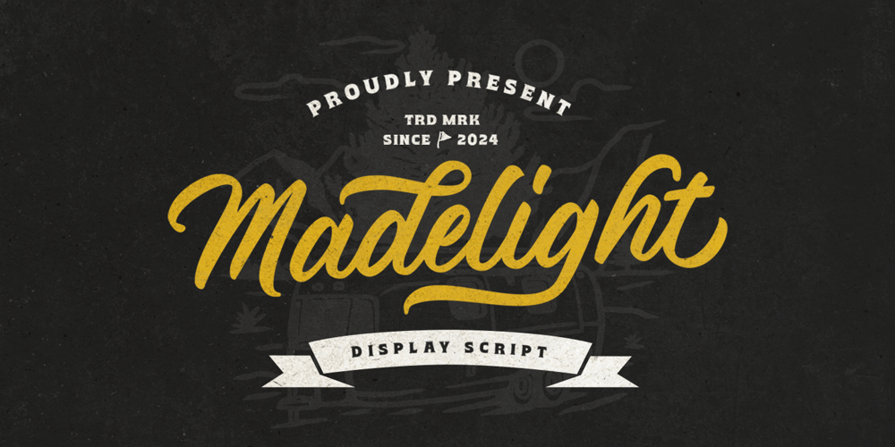 Madelight font