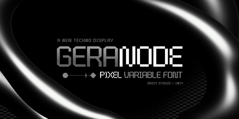 Geranode font