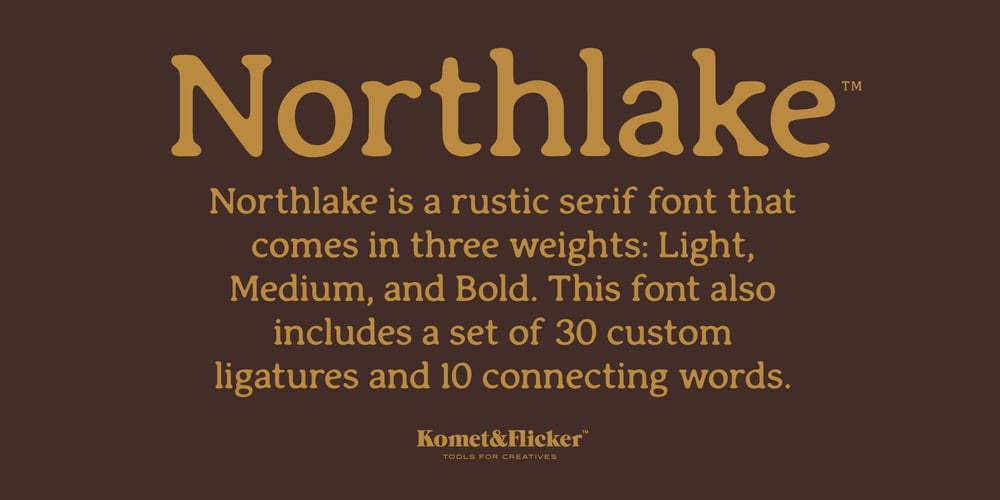 Northlake font