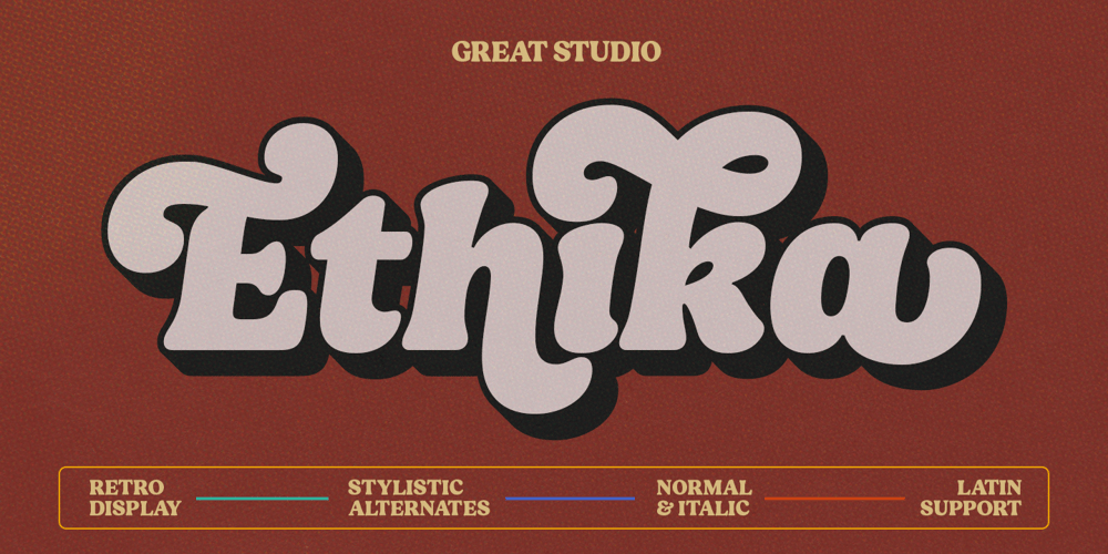 Ethika font