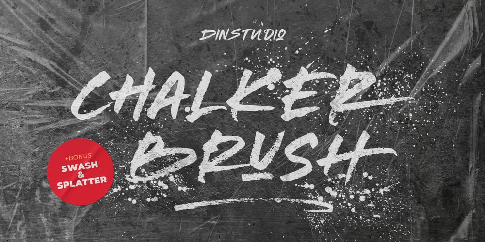 Chalker Brush font