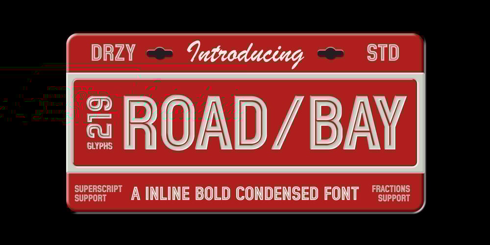 Roadbay font