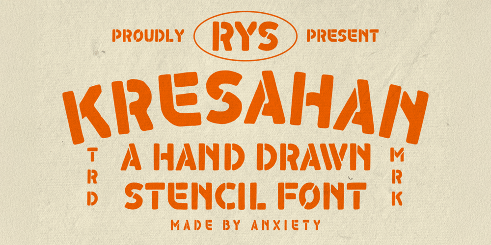 RYS Kresahan font