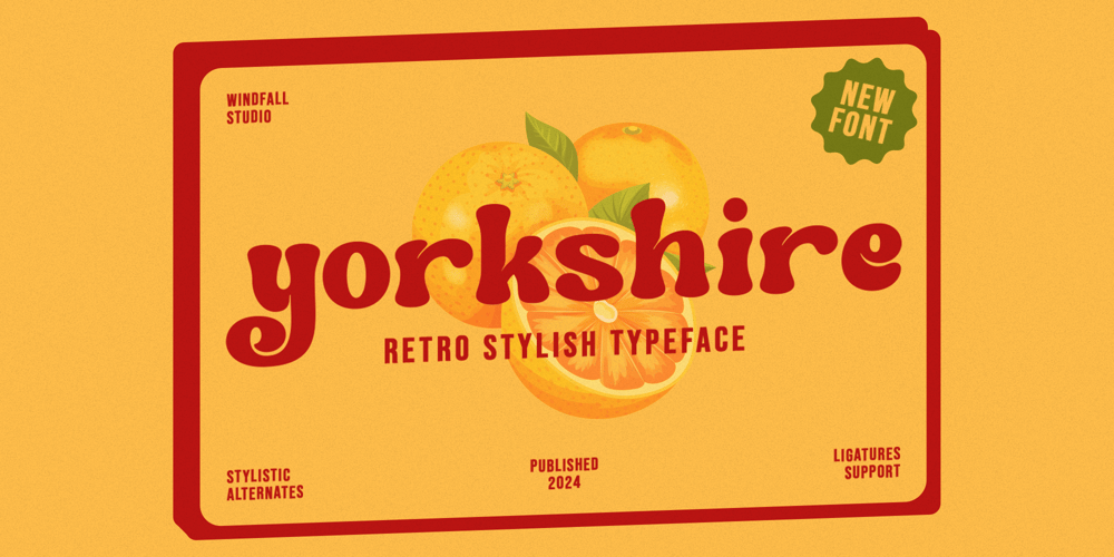 Yorkshire font