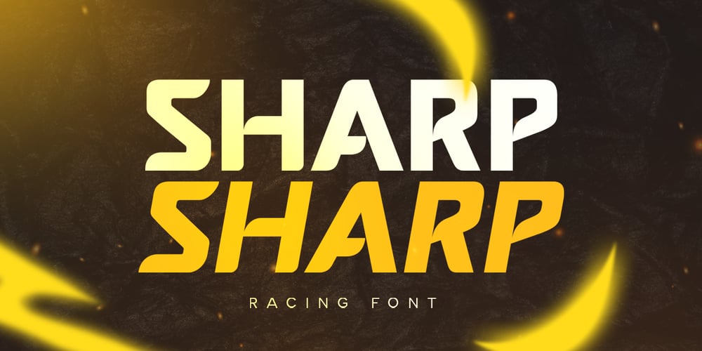 Sharp SS font