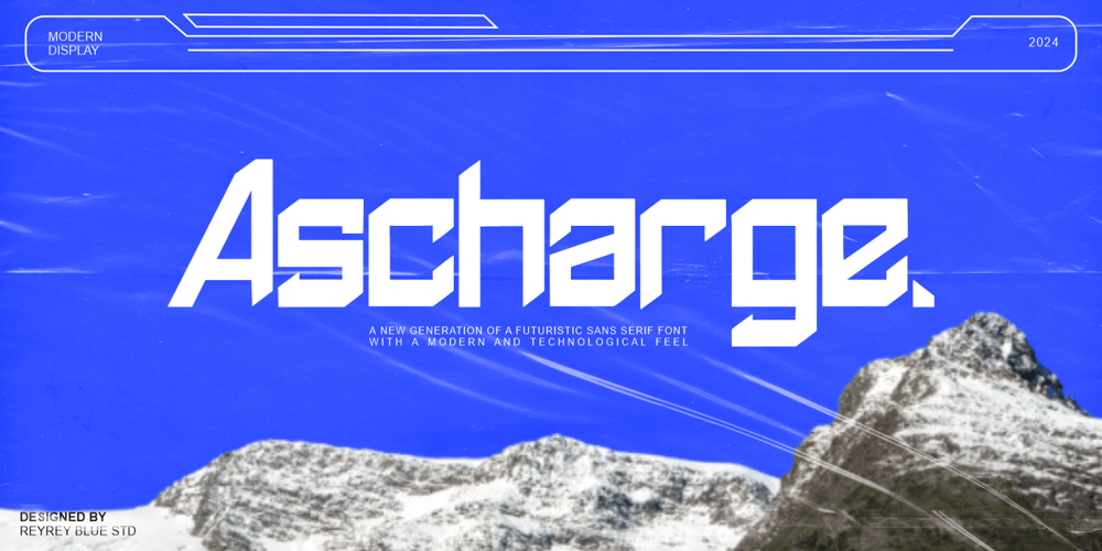 Ascharge font