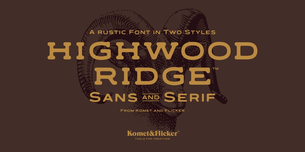 Highwood Ridge font
