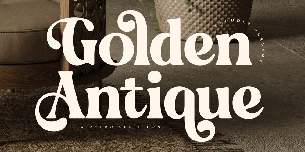 Golden Antique font