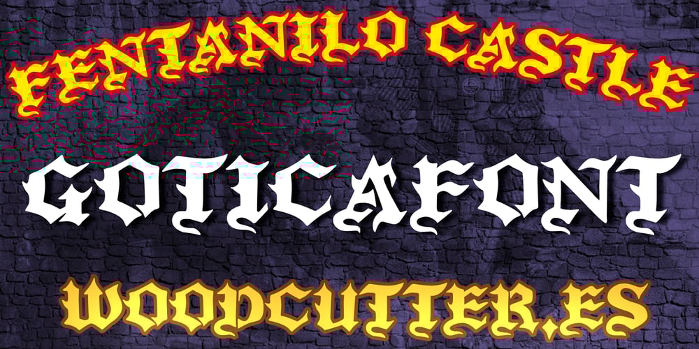 Fentanilo Castle font