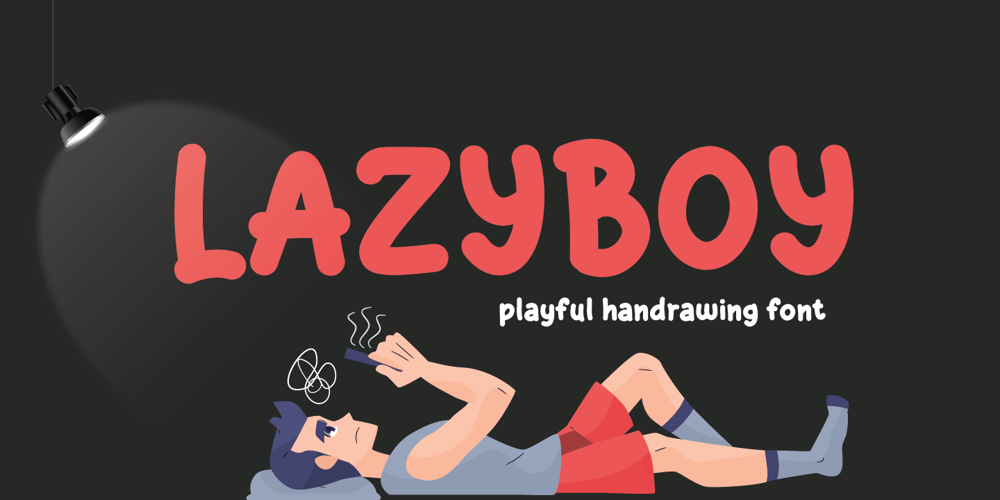 Lazyboy font