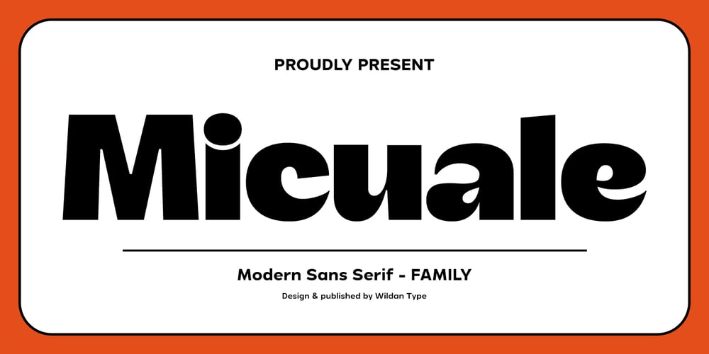 Micuale font