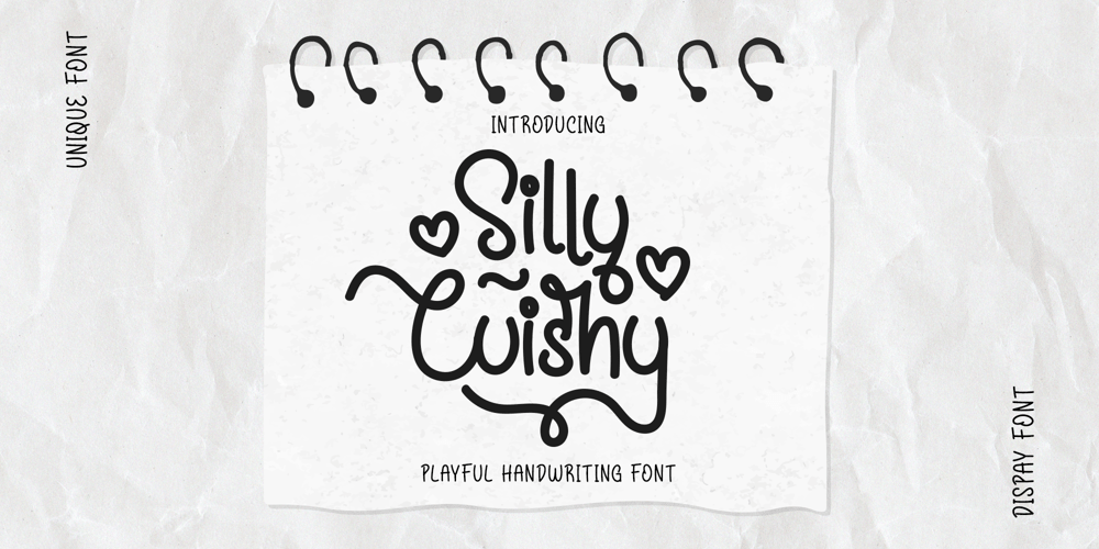 Silly Cuishy font