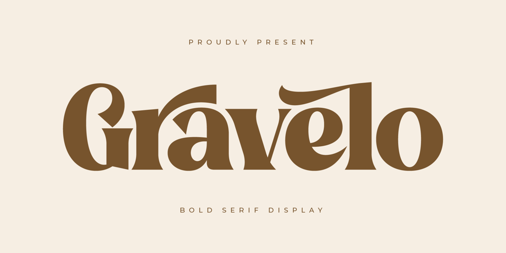 Gravelo font