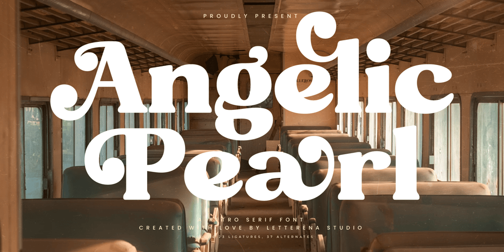Angelic Pearl font