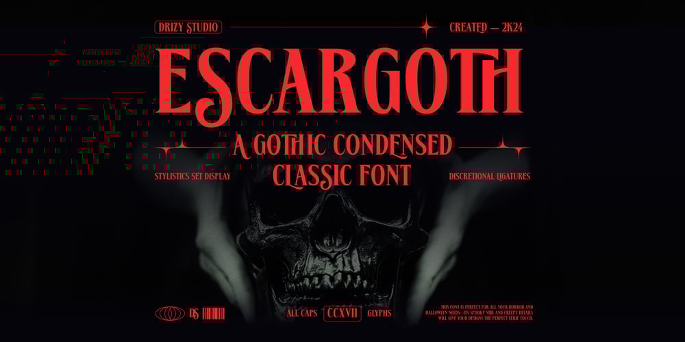 Escargoth font