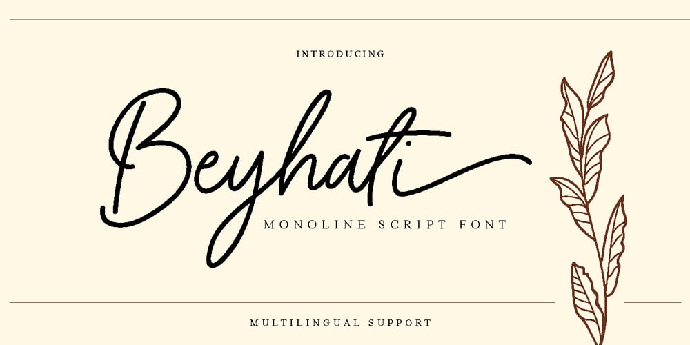 Beyhati font