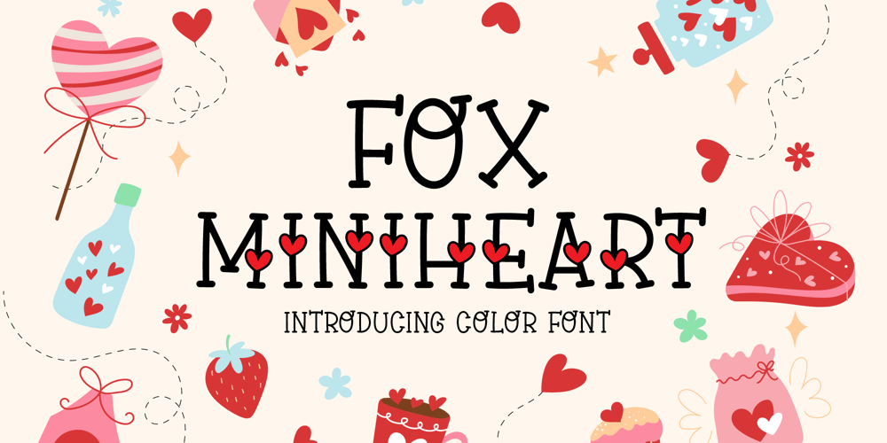 Fox Miniheart font