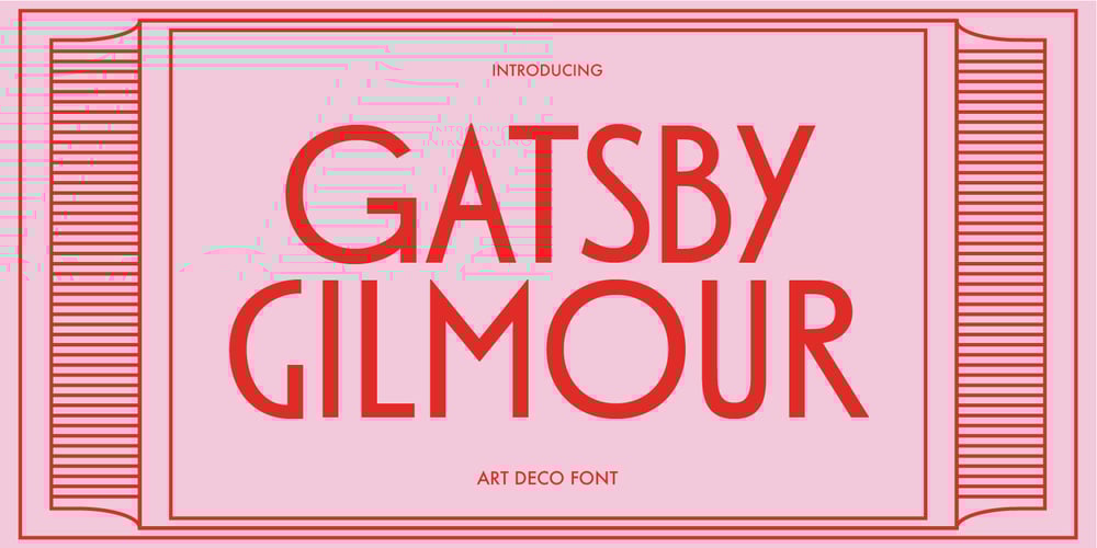 Gatsby Gilmour font