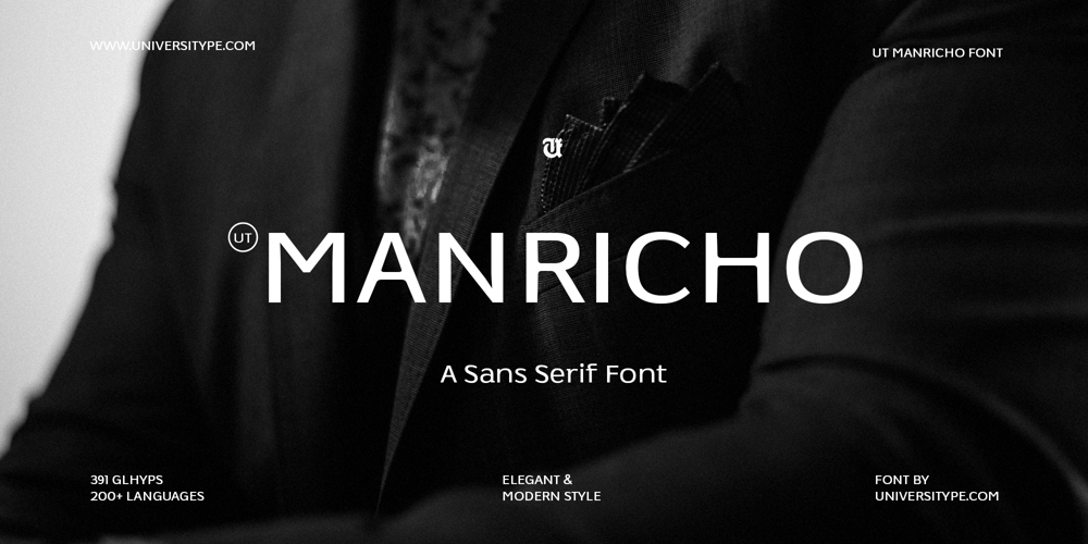 UT Manricho font