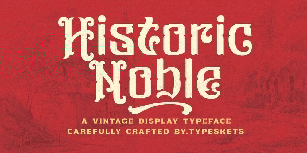 Historic Noble font