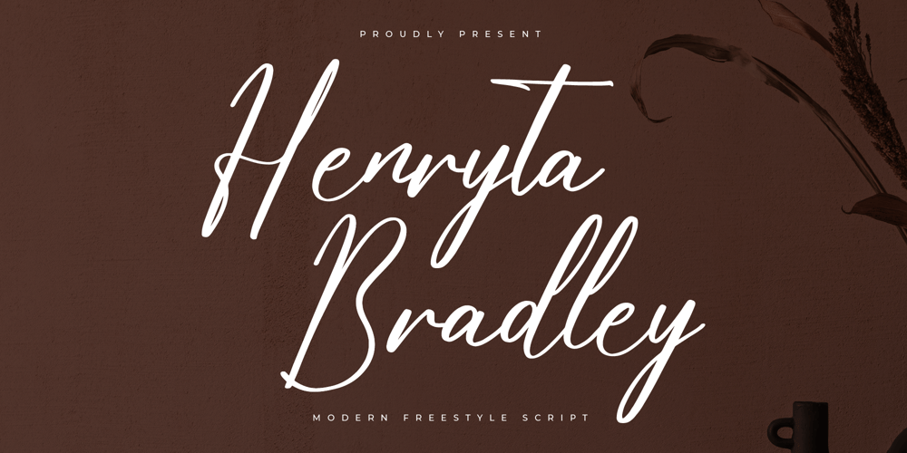 Henryta Bradley font