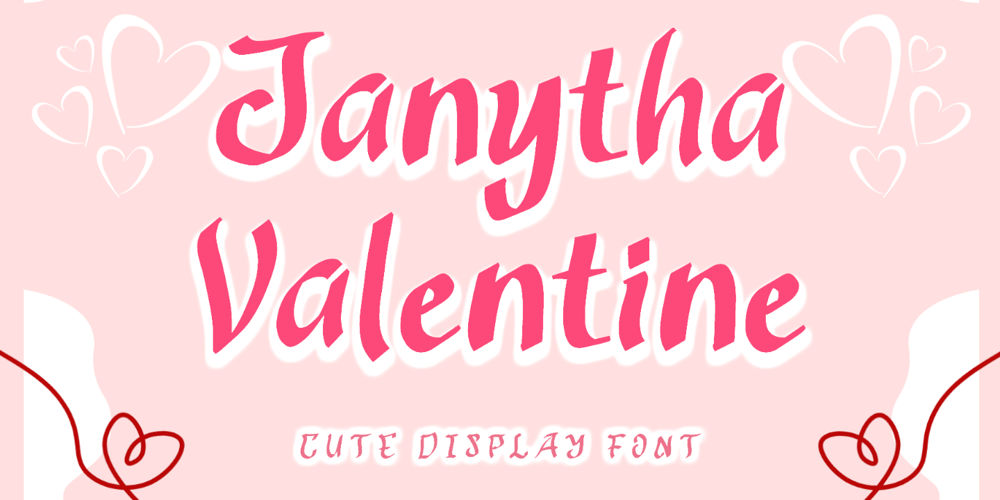 Janytha Valentine font
