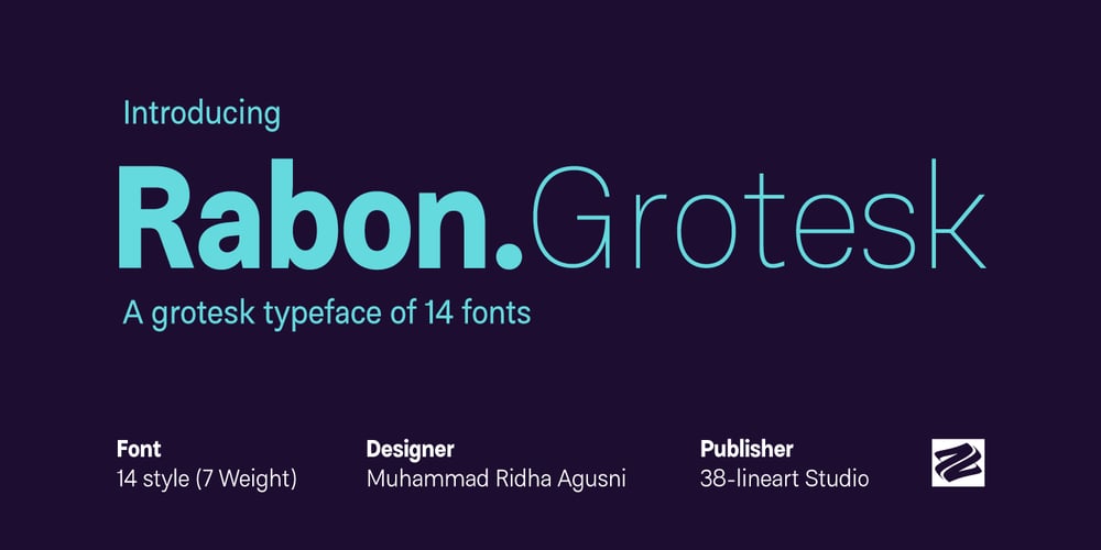 Rabon Grotesk font